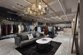 服裝專賣店空間設計圖片