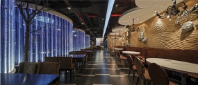 快餐店設(shè)計實景圖