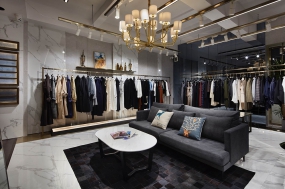 服裝專賣店空間設計實景圖