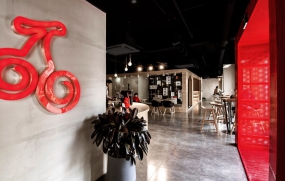 咖啡館設(shè)計案例圖,咖啡館設(shè)計實景圖