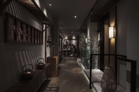 火鍋店空間設計圖片,火鍋店空間設計實景圖