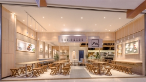 快餐店設計實景圖, 快餐店設計案例圖