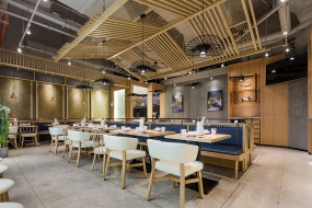 串串店設計案例圖,串串店設計布局圖