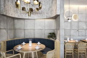 串串店鋪裝飾布局圖,串串店鋪空間設計效果圖
