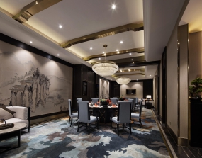 飯店裝修設計布局圖,飯店設計效果圖