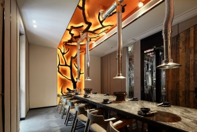 快餐店空間設(shè)計(jì)布局圖