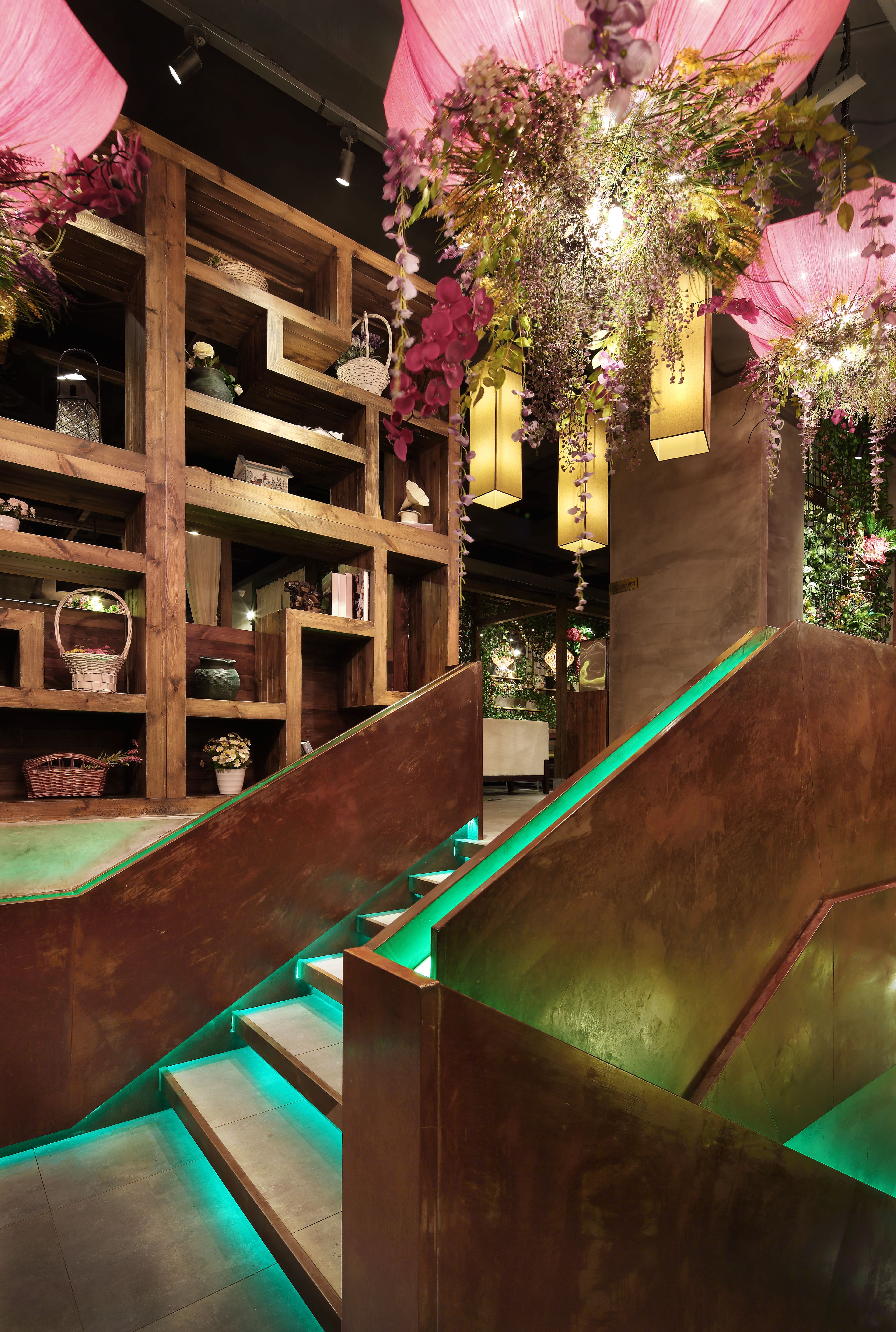 火鍋店空間設(shè)計圖片,火鍋店空間設(shè)計案例圖