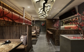 火鍋店店面裝飾設(shè)計(jì)圖片,烤肉店裝飾設(shè)計(jì)實(shí)景圖
