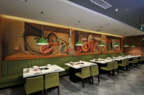 火鍋店店面裝修設(shè)計(jì)效果圖