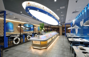 自助餐廳裝飾設(shè)計(jì)實(shí)景圖