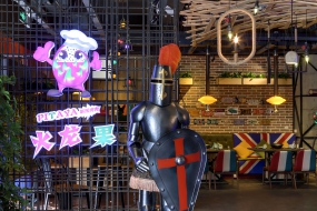 烤肉店設(shè)計(jì)效果圖,烤肉店設(shè)計(jì)布局圖
