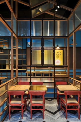 快餐店設(shè)計布局圖,快餐店設(shè)計實景圖