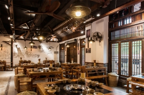 火鍋店裝飾設(shè)計(jì)圖片,火鍋店店面設(shè)計(jì)效果圖