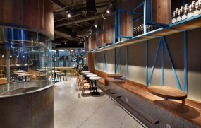 簡約快餐店設計案例