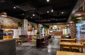 面館裝修設(shè)計案例,面館裝修設(shè)計圖片