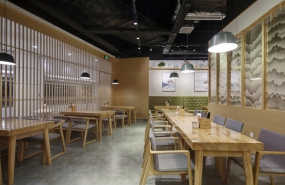 日式快餐店設(shè)計效果圖