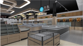 食品超市設(shè)計布局圖