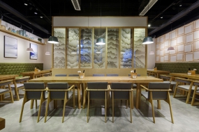 日式快餐店空間設(shè)計布局圖