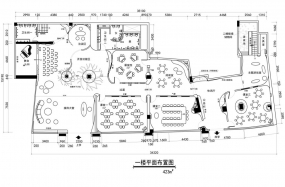中型培訓中心空間布局平面圖,培訓中心空間布局平面圖