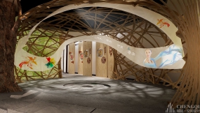 簡(jiǎn)約風(fēng)展示館案例圖
