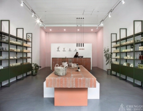 護膚品店裝修圖片,護膚品店裝修案例圖