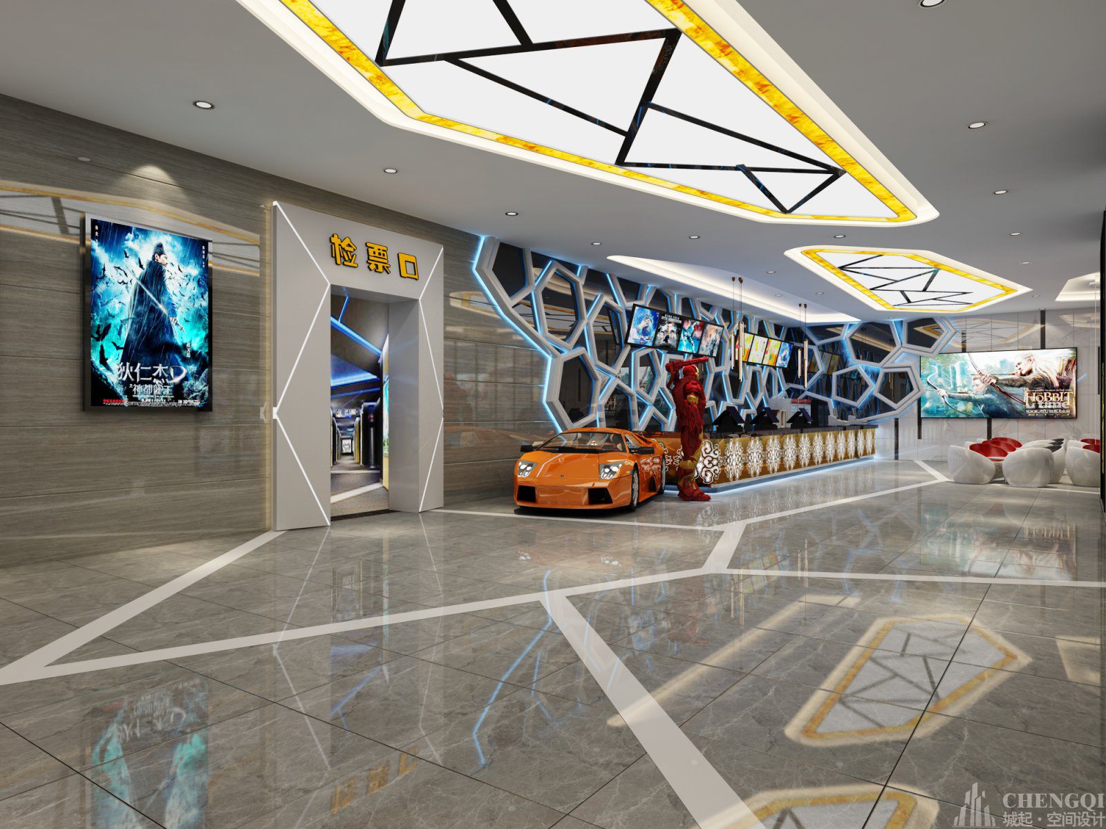電影院空間設(shè)計(jì)圖片,電影院空間設(shè)計(jì)案例圖
