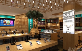 智能數(shù)碼店空間設(shè)計(jì)布局圖