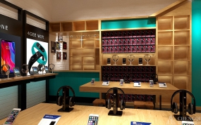 智能數(shù)碼店空間設(shè)計(jì)實(shí)景圖