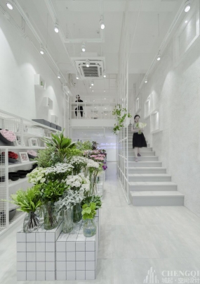 花店店鋪空間裝飾實(shí)景圖,花店店鋪空間裝飾圖片
