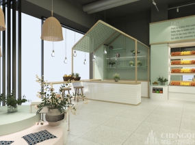 水果店布局效果圖,水果店空間設(shè)計(jì)實(shí)景圖