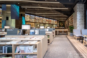 圖書館裝修設計案例圖