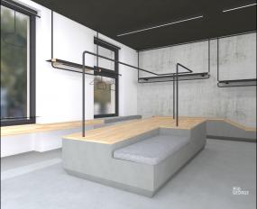 童裝店門(mén)面櫥窗裝修圖片