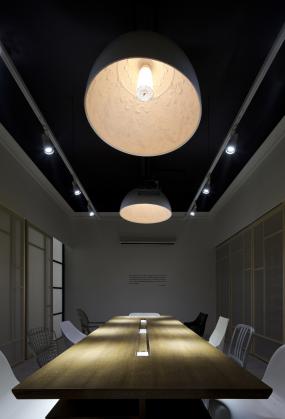 辦公室中式室內(nèi)設(shè)計效果圖