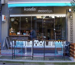 國(guó)外蛋糕店門面室內(nèi)裝修效果圖片