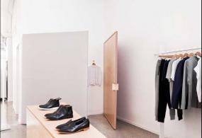韓國(guó)服裝店男裝專賣店設(shè)計(jì)裝修效果圖