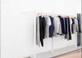 韓國(guó)服裝店男裝店面裝修效果圖片
