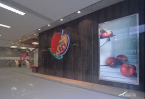 現(xiàn)代簡約建筑風格童裝店招牌效果圖