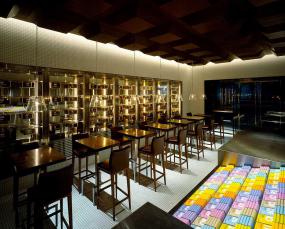 奶茶店收銀臺(tái)裝修效果圖圖片