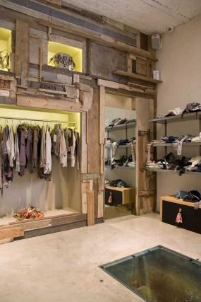 專賣店裝修設計女裝服裝店設計案例
