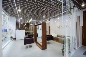 現(xiàn)代簡約風(fēng)格大型韓國美發(fā)店裝修圖