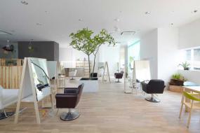 簡約美發(fā)店室內(nèi)裝飾設(shè)計效果圖片