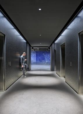 小型公司辦公室大廳走廊設(shè)計效果圖片大全