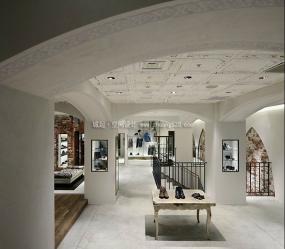 鞋帽店展柜裝修實(shí)景圖圖片大全