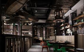 最新燒烤店設(shè)計圖片