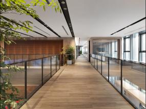最新4a公司辦公室裝飾實景圖