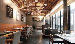 LOFT風格餐廳裝修設(shè)計效果圖片庫
