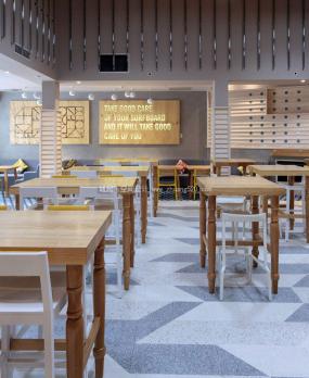酒店自助餐廳裝修設(shè)計效果圖片庫