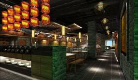四川火鍋店設(shè)計裝飾圖片