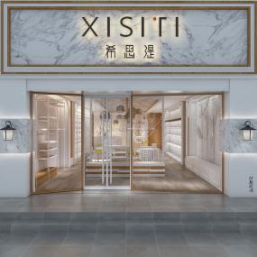 最新女士內(nèi)衣店設(shè)計裝飾效果圖片