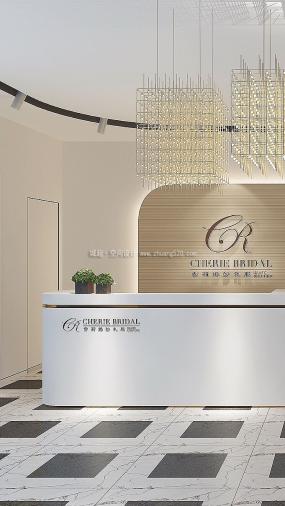 婚紗店設計裝飾圖片